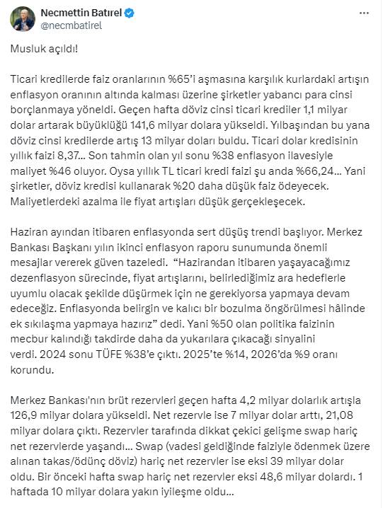 Şakkadanak Necmettin bu kez çok net konuştu! Dolar o rakama düşecek 14